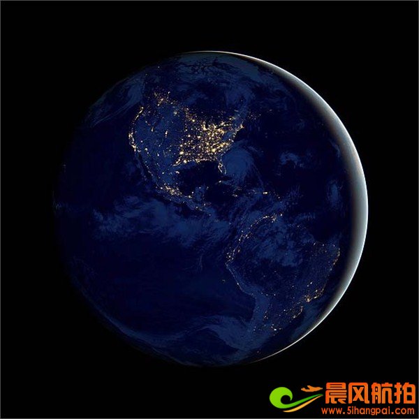 夜晚的地球：NASA航拍世界各大城市夜景图(组图)