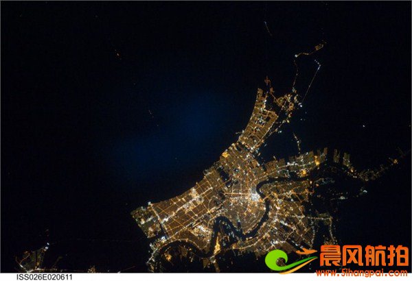 夜晚的地球：NASA航拍世界各大城市夜景图(组图)