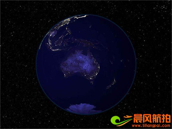 夜晚的地球：NASA航拍世界各大城市夜景图(组图)