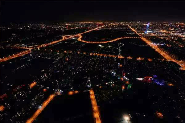 北京除夕航拍图8