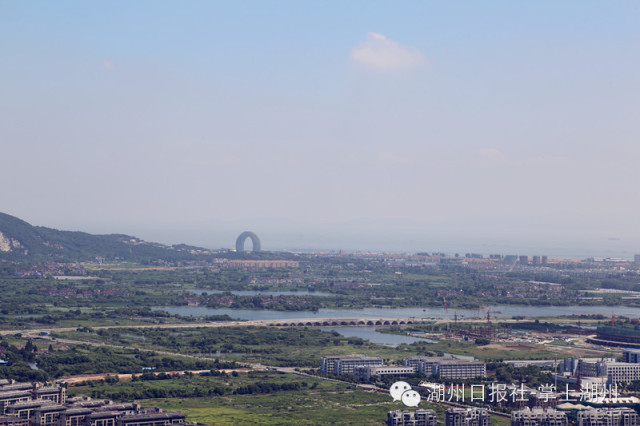 湖城全景航拍